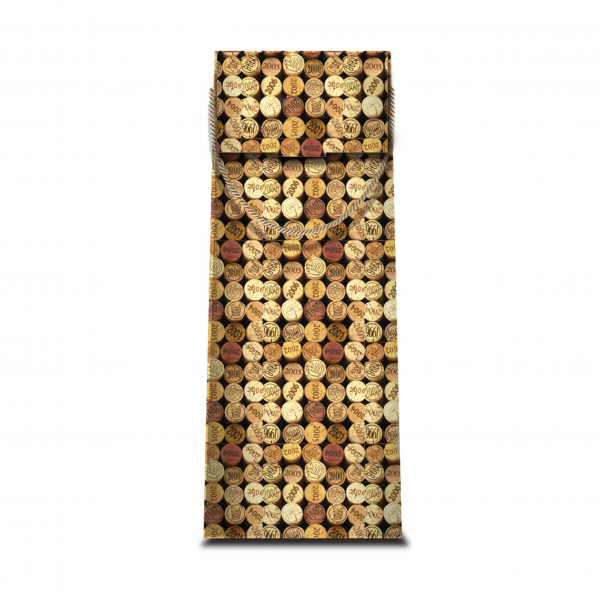 Pudeli kinkekott "Veinikorgid"