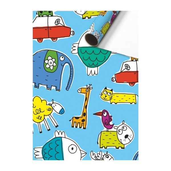 Pakkepaber rullis "BASIC KIDS"