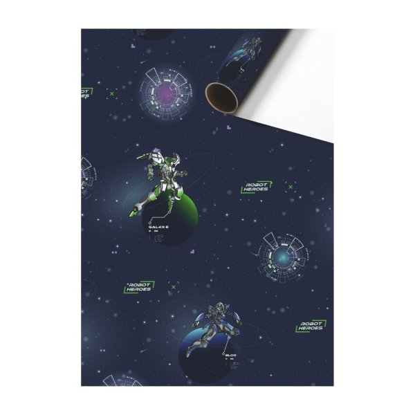 Pakkepaber rullis "ROBOT"