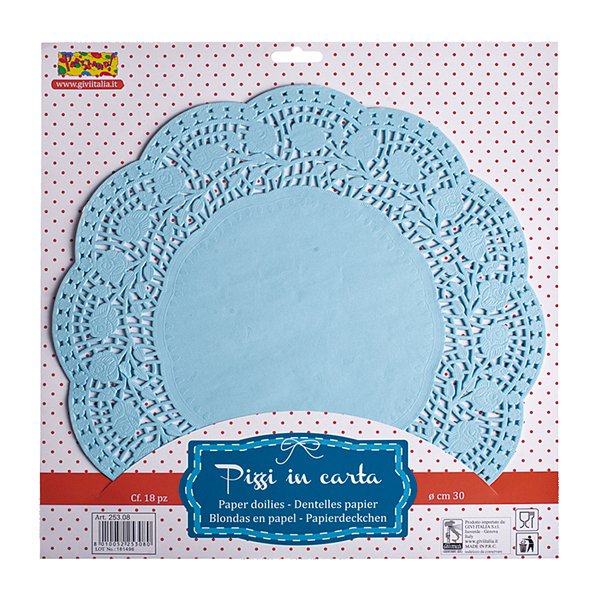 Väike "Helesinine" aluspaber