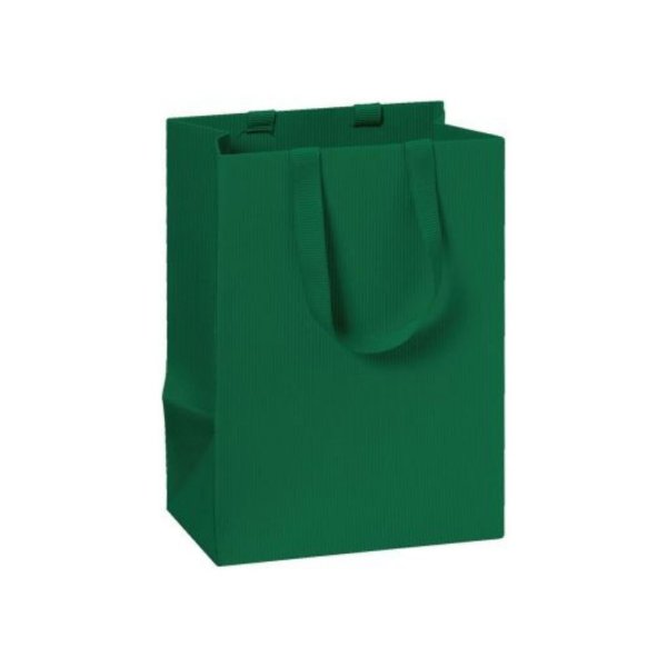 Väike kinkekott  "Tumeroheline"