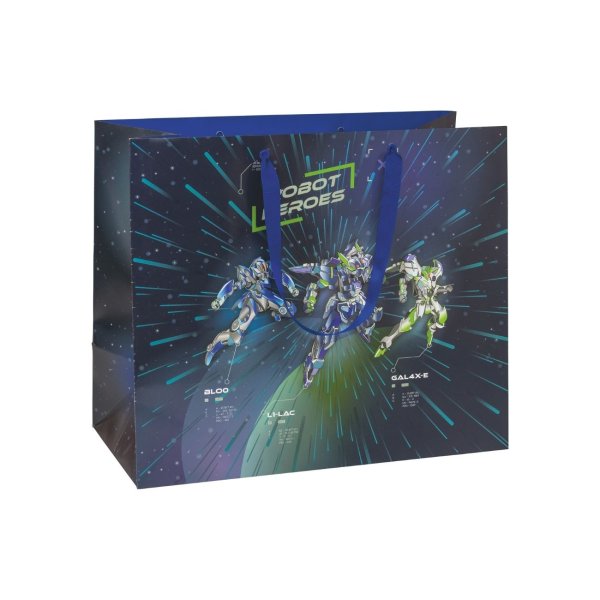 Suur horisontaalne kinkekott  "ROBOT"