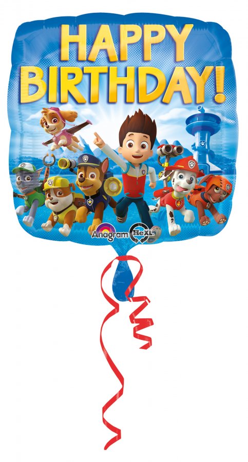 Fooliumist õhupall "Käpapatrull"