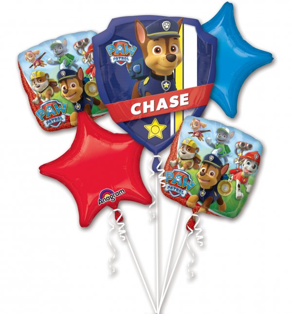 Fooliumist õhupallide komplekt "Käpapatrull"