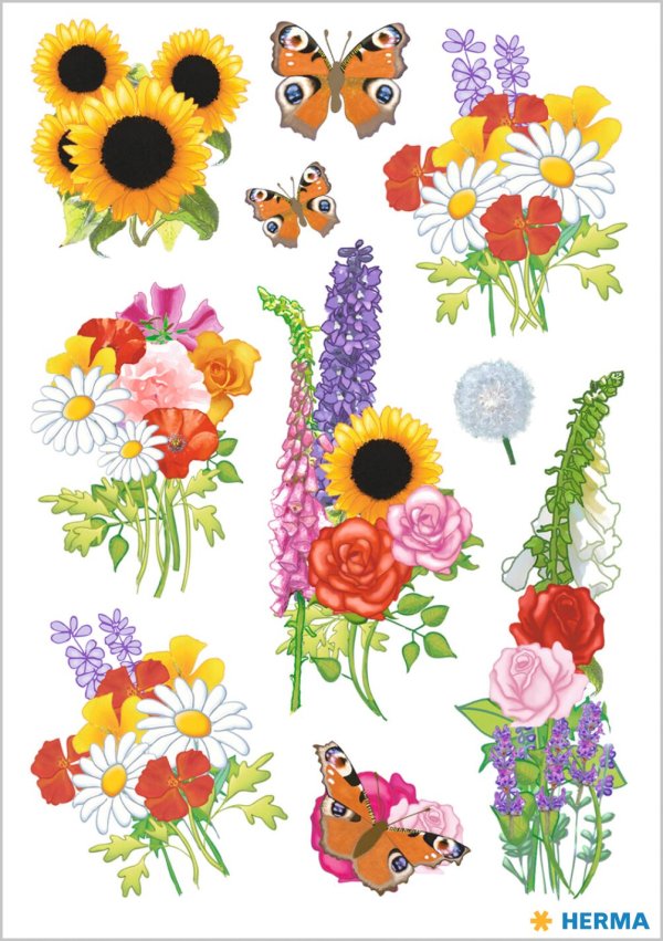 Kleebis "Suvelilled"