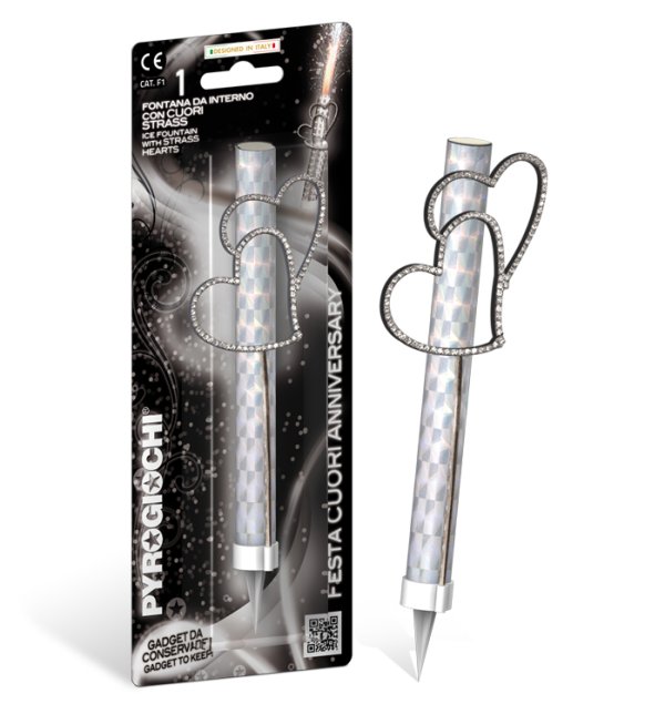 Tordivulkaan hõbedane "Südamed"