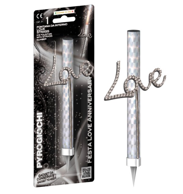 Tordivulkaan hõbedane "Love"