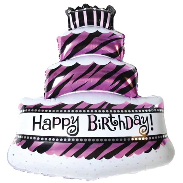 Fooliumist õhupall "Lilla Tort"