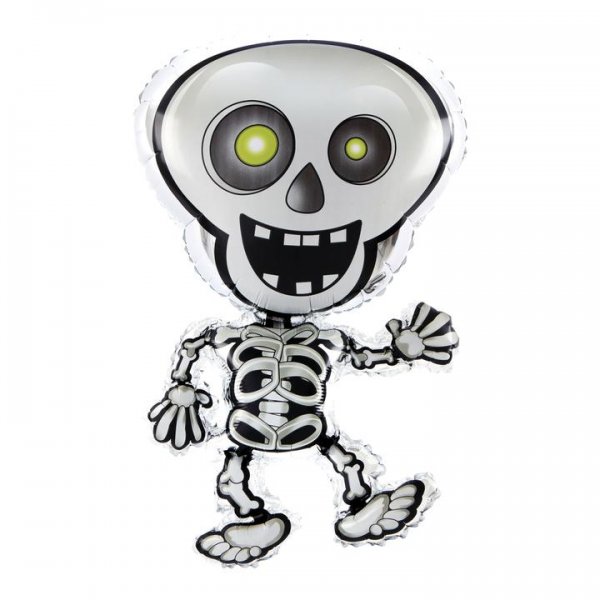 Fooliumist õhupall  "Halloweeni luukere"