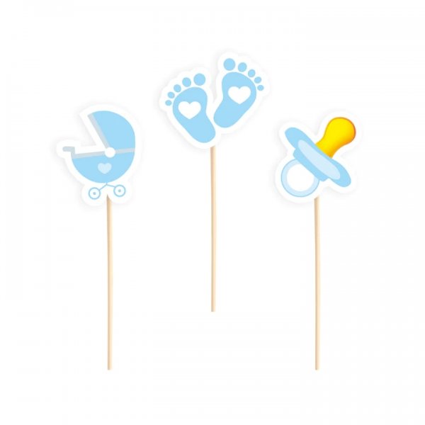 Koogitopperid "Sinine baby shower"