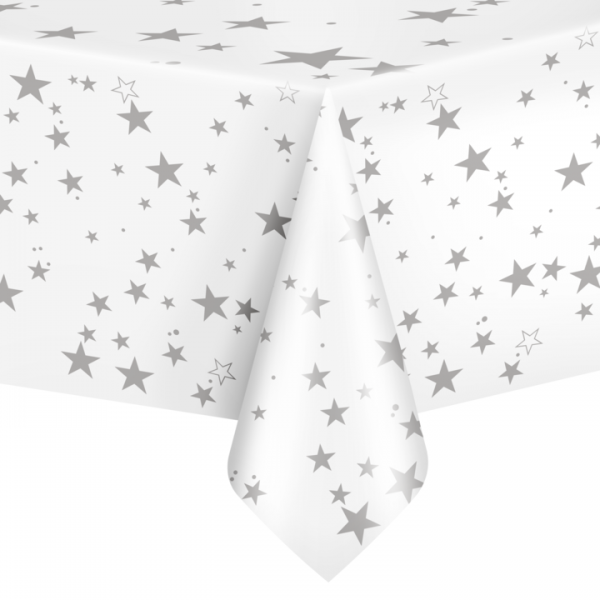 Laudlina "Valgel hõbedased tähekesed"