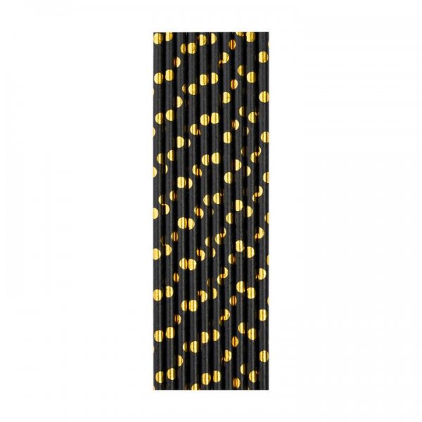 Paberkõrred "Mustad kuldsete täppidega"