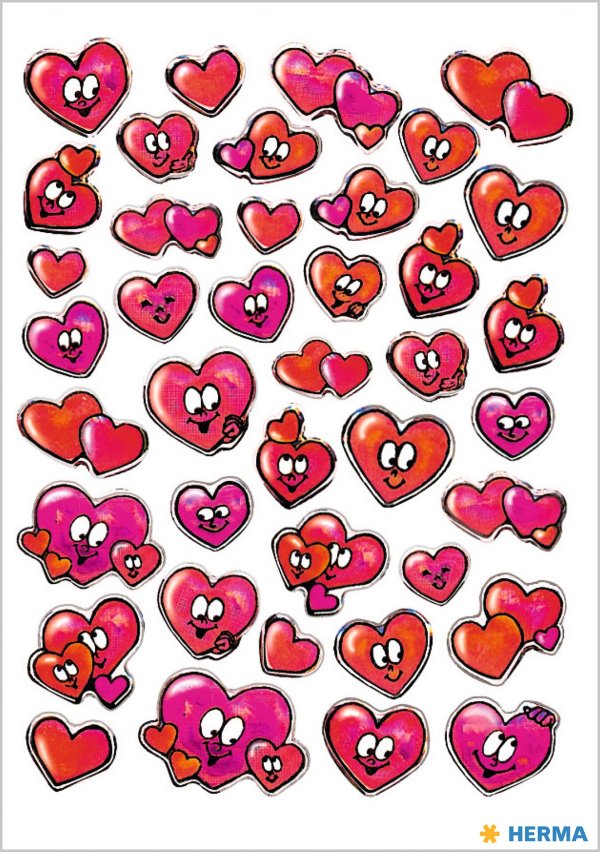 Kleebis "Südame paarid"