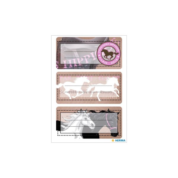 Kleebis etikett "Hobusemotiivid"