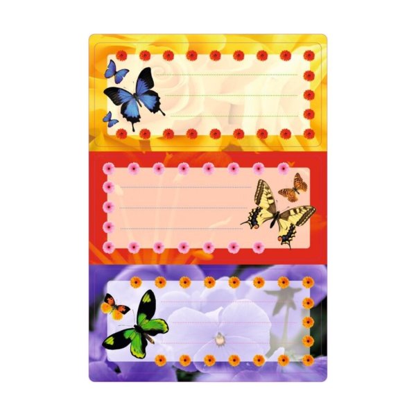 Kleebis etikett "Liblikad"