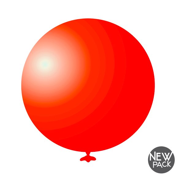 Suured õhupallid "Punased"