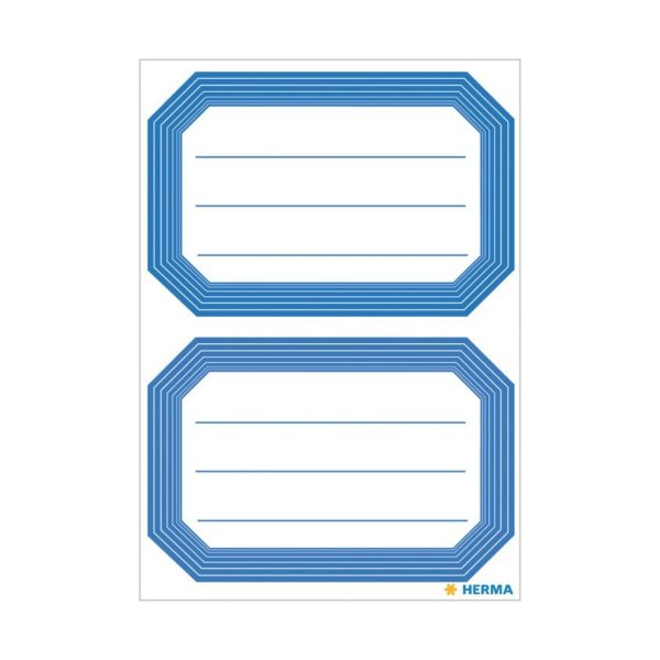 Kleebis etikett "Sinine raam"