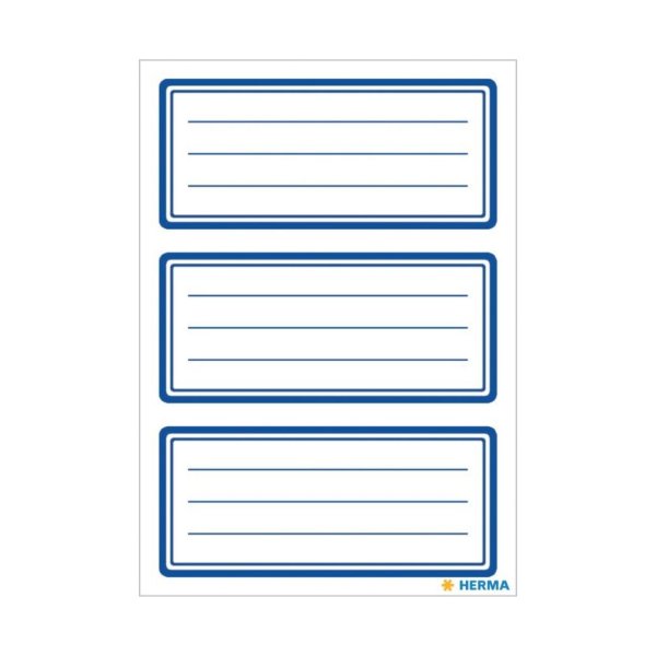 Kleebis etikett "Sinine raam"