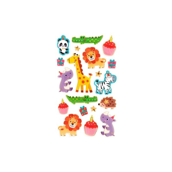 Kleebis "Sünnipäeva loomad"