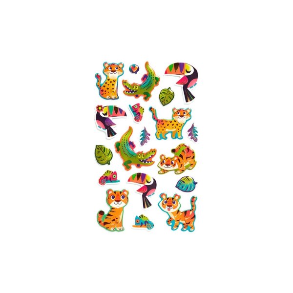 Kleebis "Dzungli sõbrad"