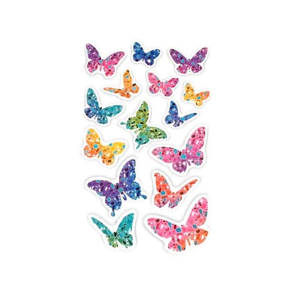 Kleebis "Värvilised liblikad"