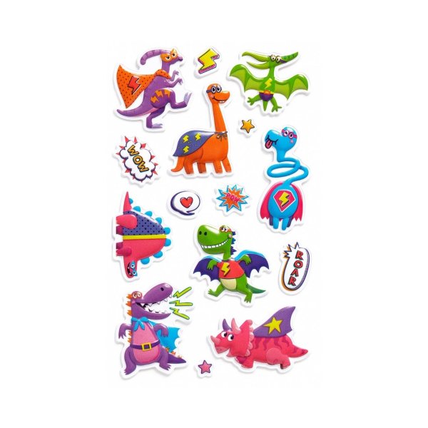 Kleebis "Vägevad dinosaurused"