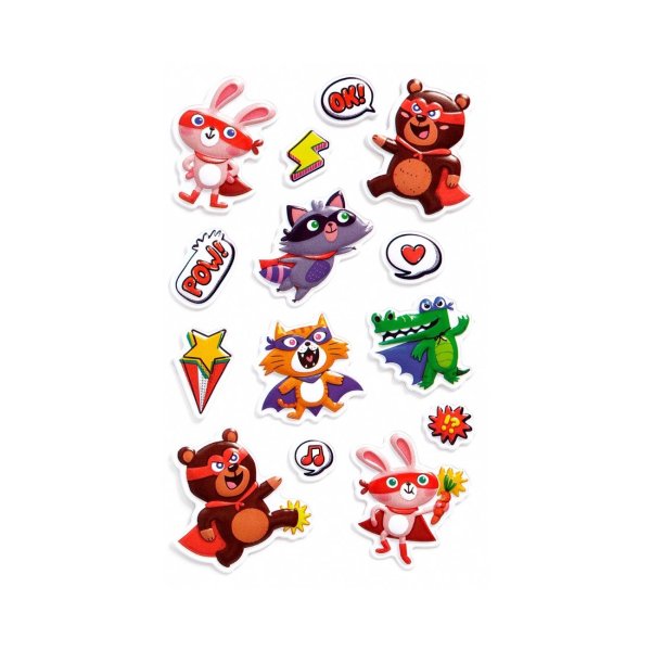 Kleebis "Vägevad loomad"