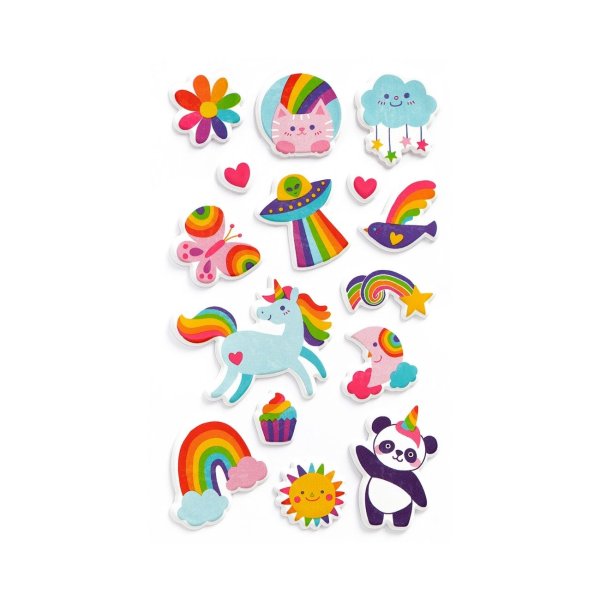 Kleebis "Vikerkaare värvides"