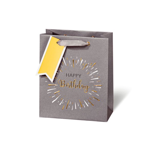 Keskmine kinkekott "Birthday gold"