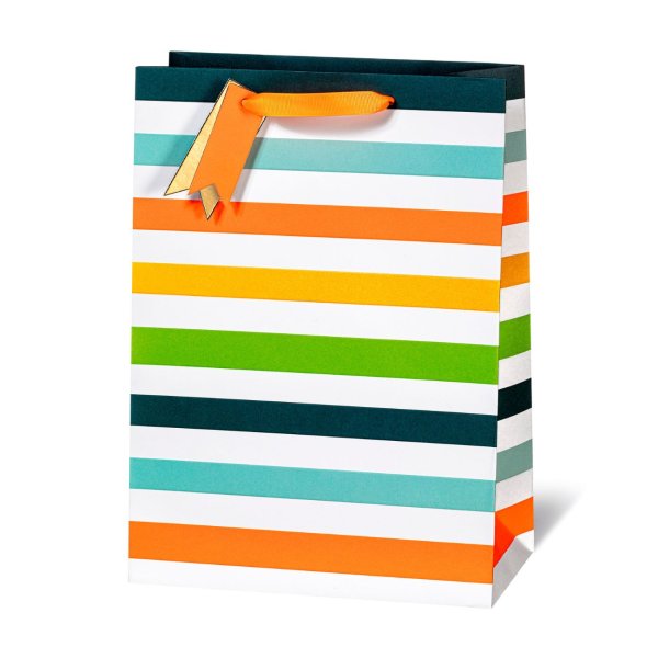 Suur kinkekott "Neon Stripe"