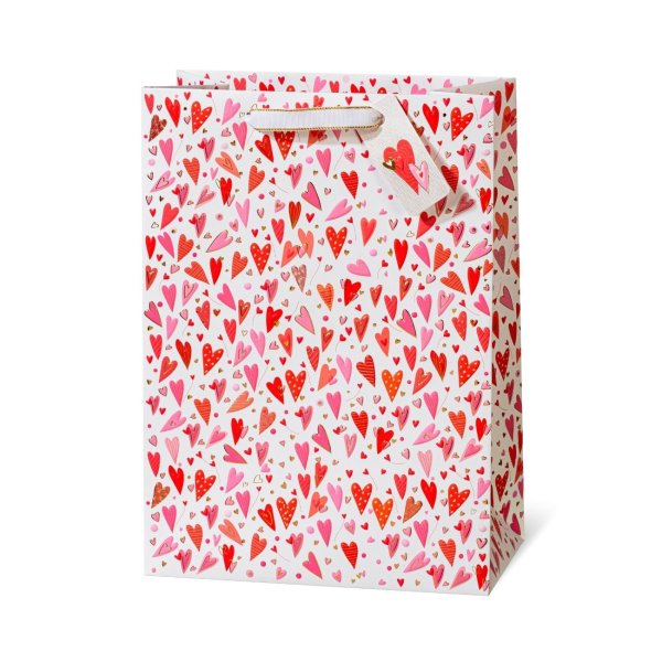 Suur kinkekott "Red Hearts"