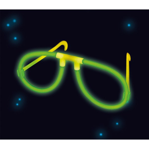 Pimedas helendavad neoon prillid