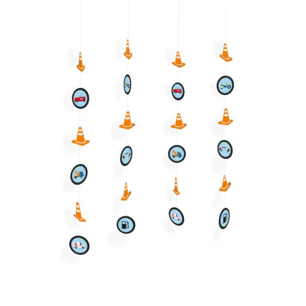 Riputatav dekoratsioon "Päästeautod"