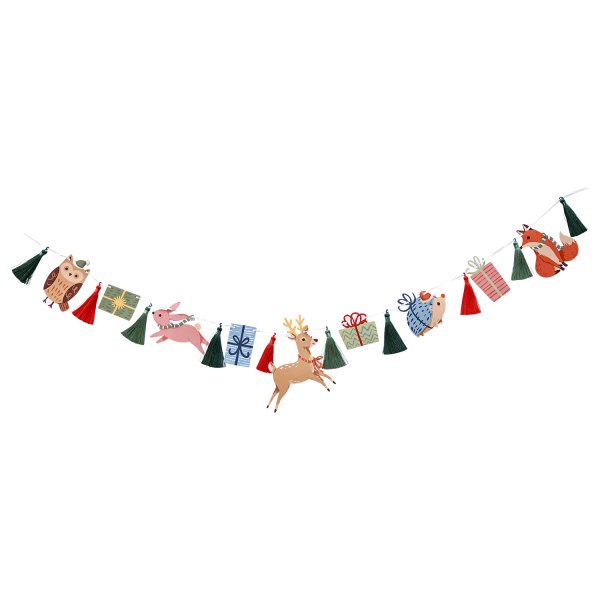 Bänner "Talvine metsamaa"