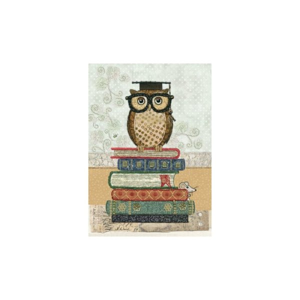 Õnnitluskaart "Tark Öökull"