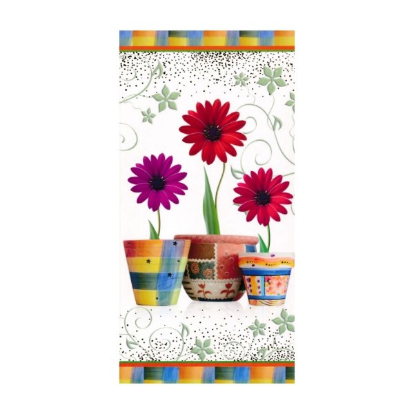 Õnnitluskaart "Lilled potis"