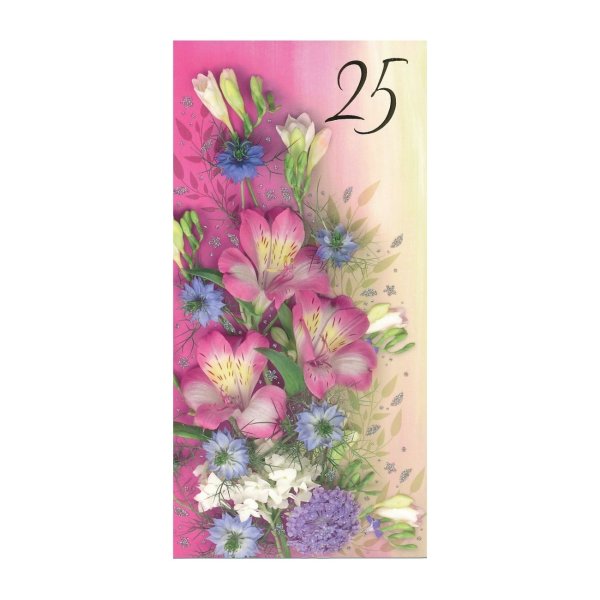 Õnnitluskaart "Inkaliilia 25"