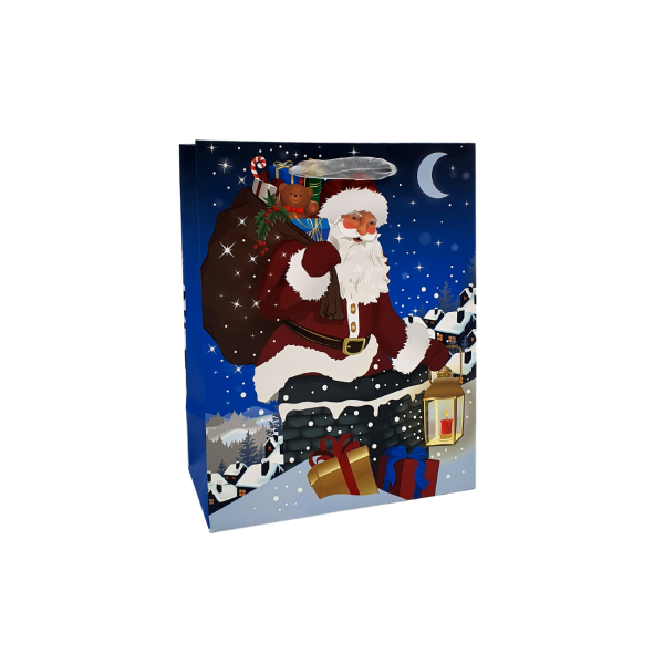 Jõulu kinkekott - Keskmine "Särav jõuluvana"