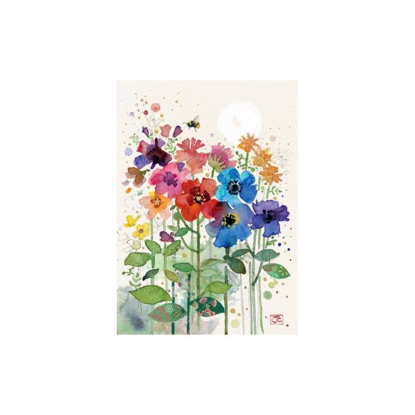 Õnnitluskaart "Vikerkaareõied"