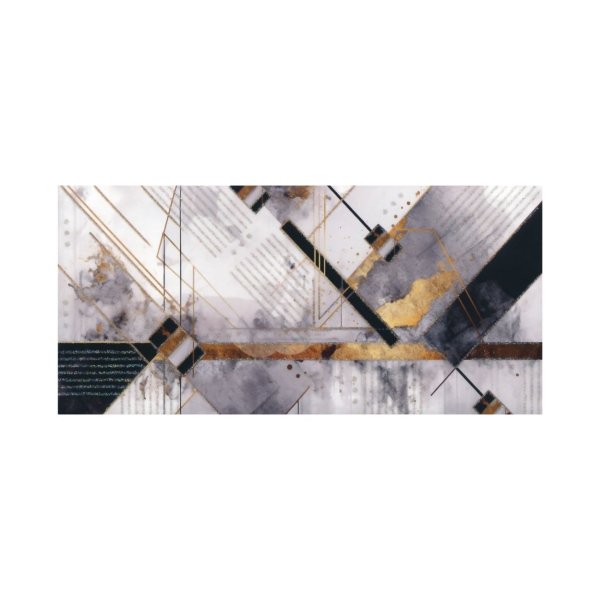 Rahakaart glitteriga "Abstraktne must/valge"