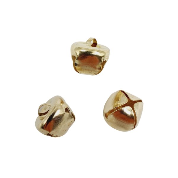 Kellukesed metallist "Kuldsed" Ø15mm