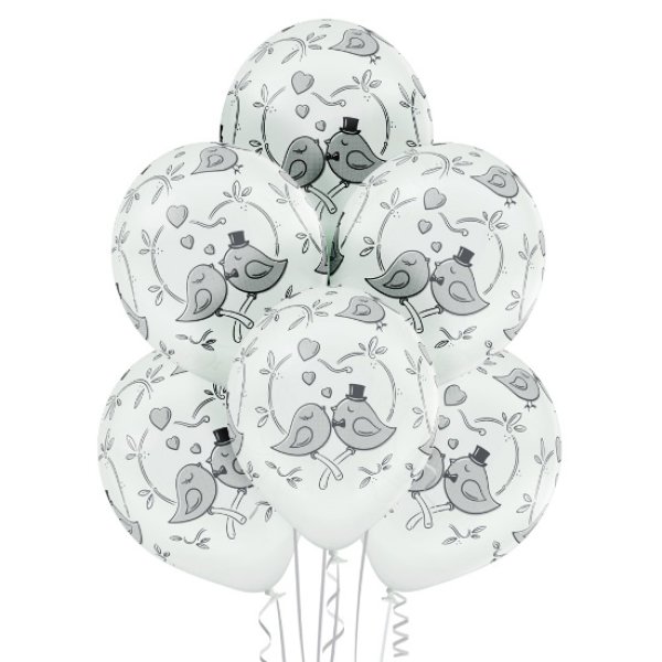 Õhupallid "Armunud linnud"