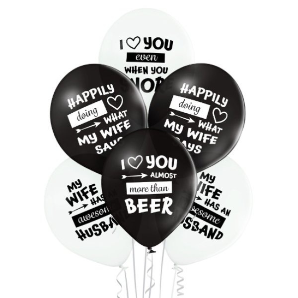 Õhupallid "Best Wife Ever"