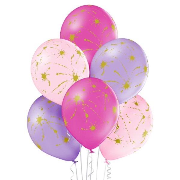 Õhupallid "Kuldsed pritsmed"