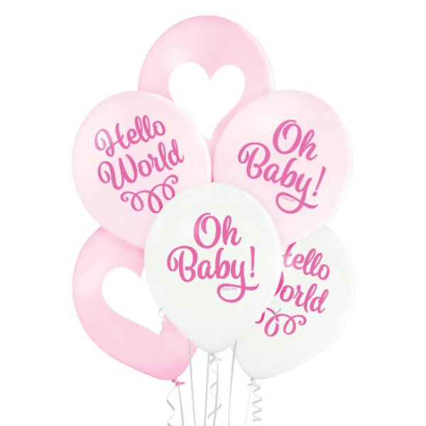 Õhupallid "Hello World"