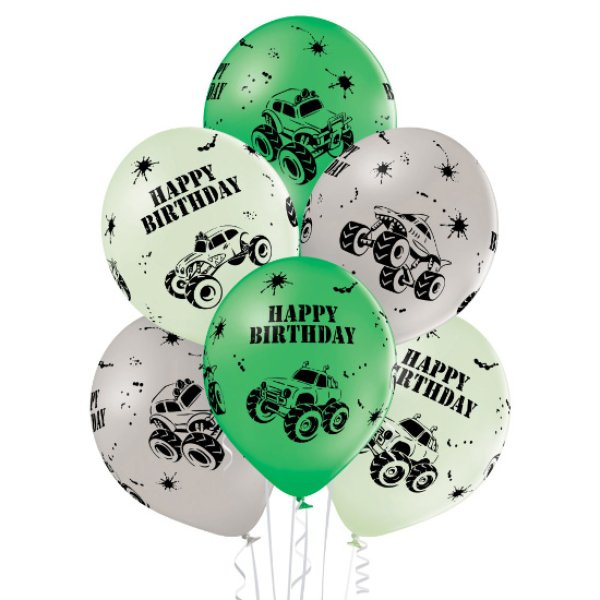 Õhupallid "Monster Truck Birthday"