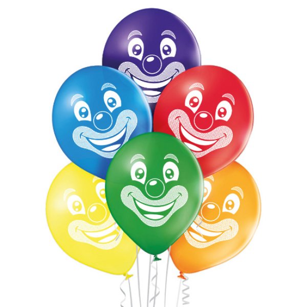 Õhupallid "Klouninägu"