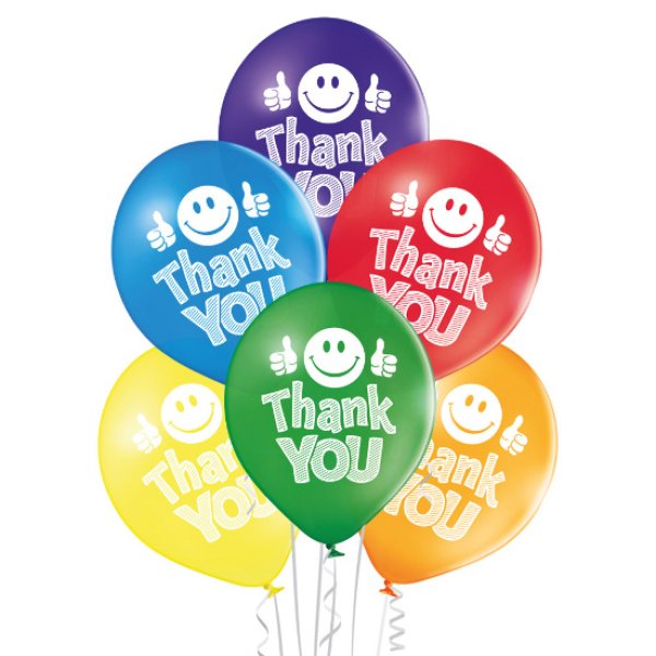 Õhupallid "Thank You"