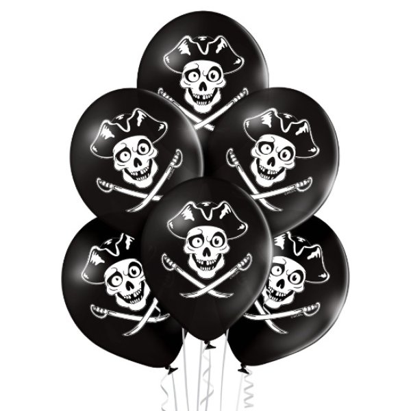 Õhupallid "Piraadi Pealuu"