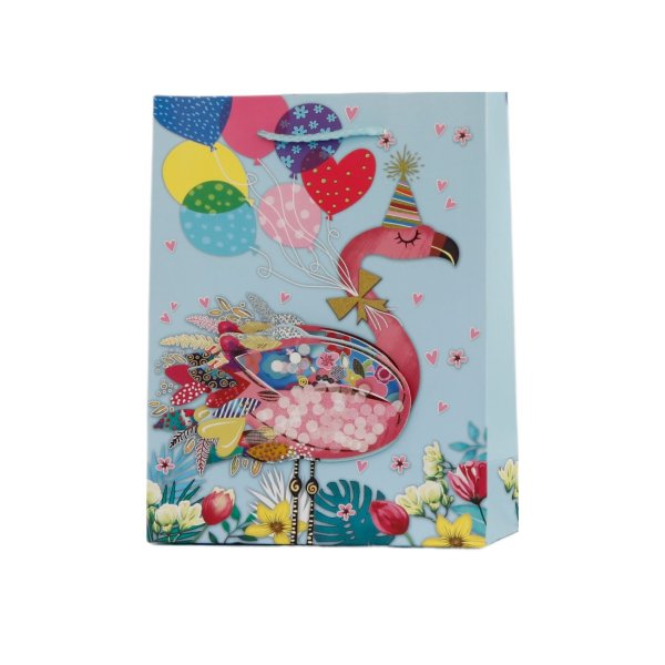 Suur kinkekott "Flamingo"